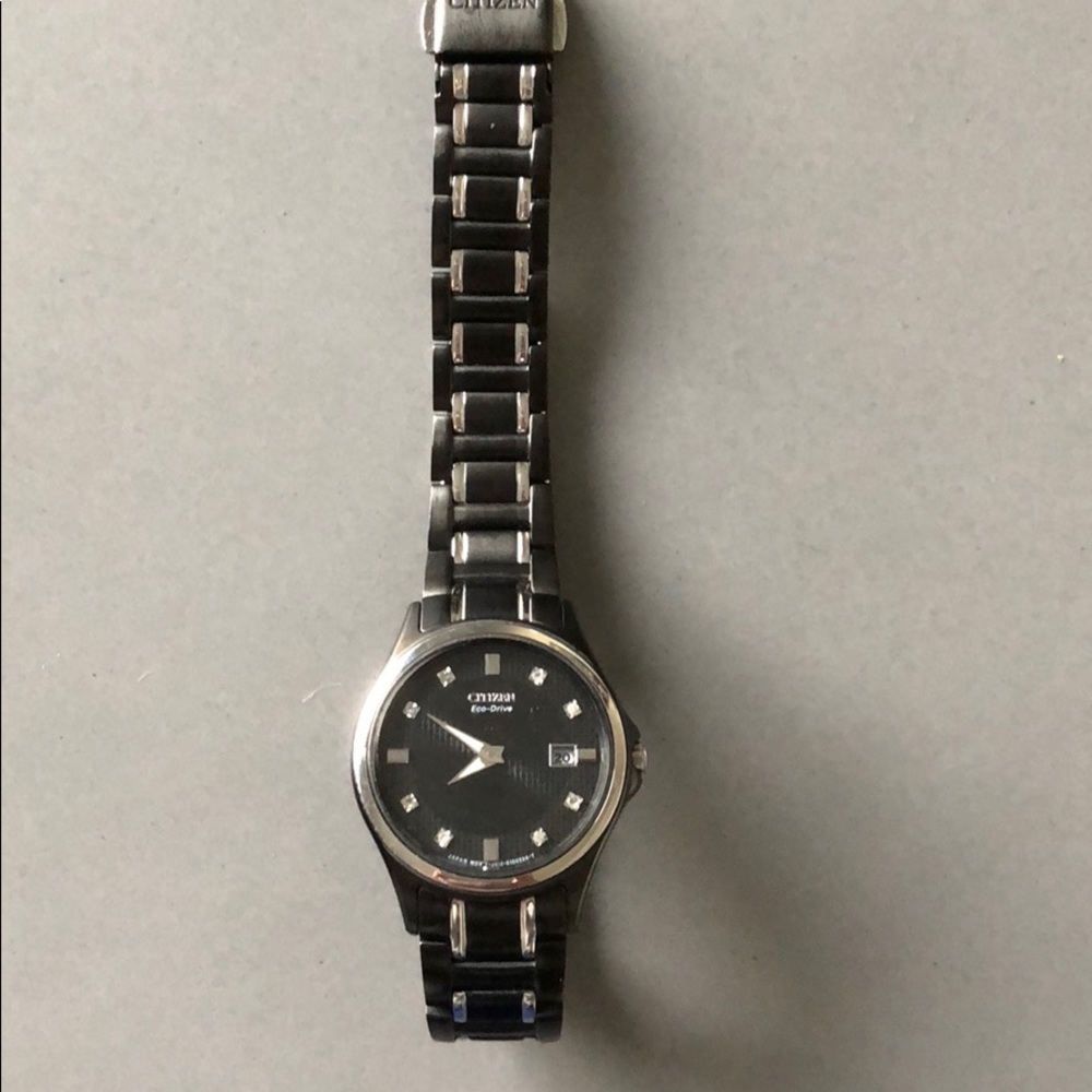 Citizens Eco drive watch black